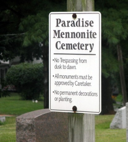 Paradise Mennonite Cemetery